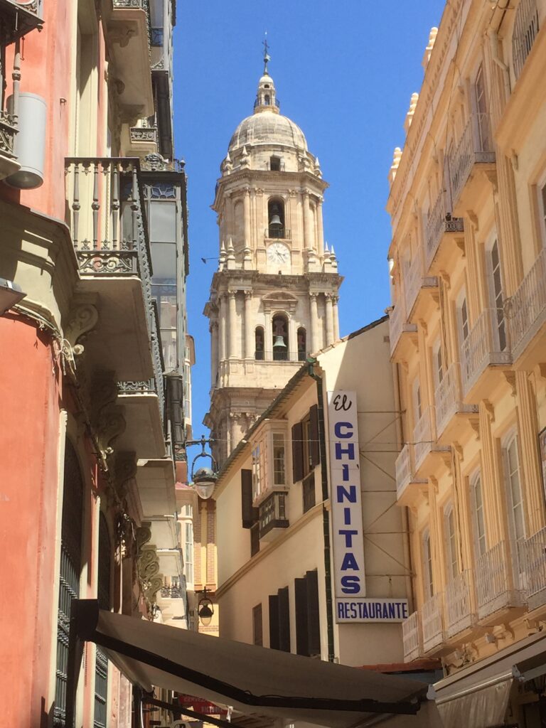 Málaga centrum tijdens uitstapje MKBWorkations